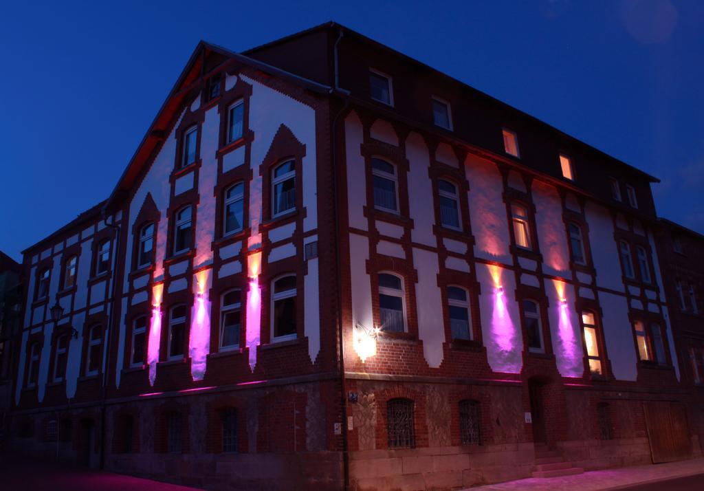 Pension zur Sonne 24/7 Poppenhausen Exterior foto