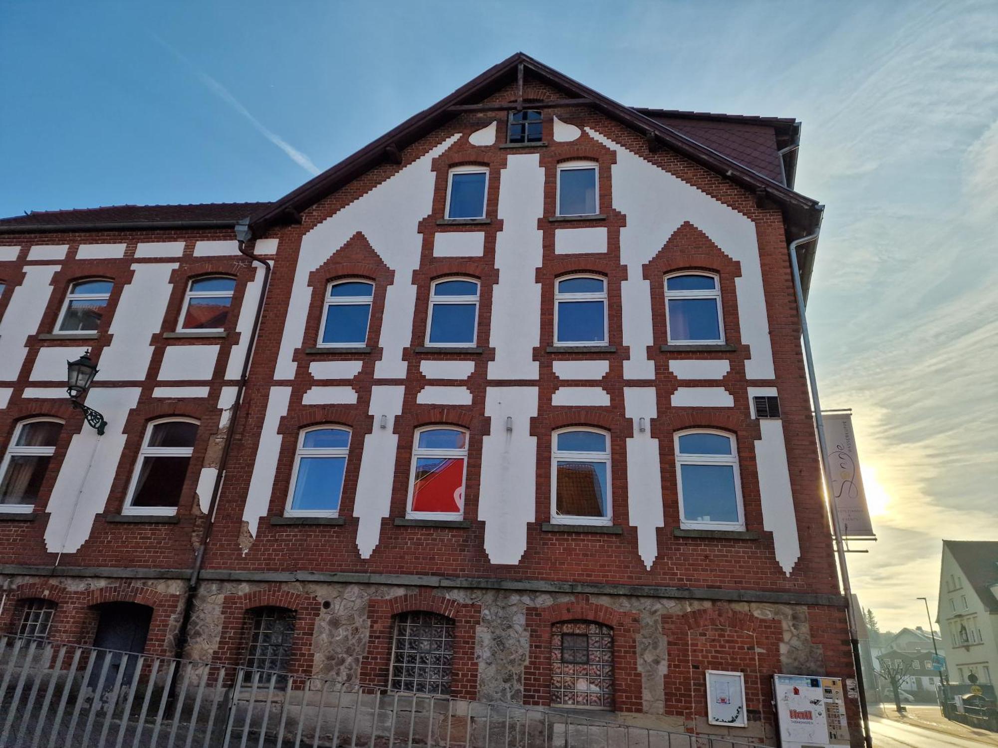 Pension zur Sonne 24/7 Poppenhausen Exterior foto