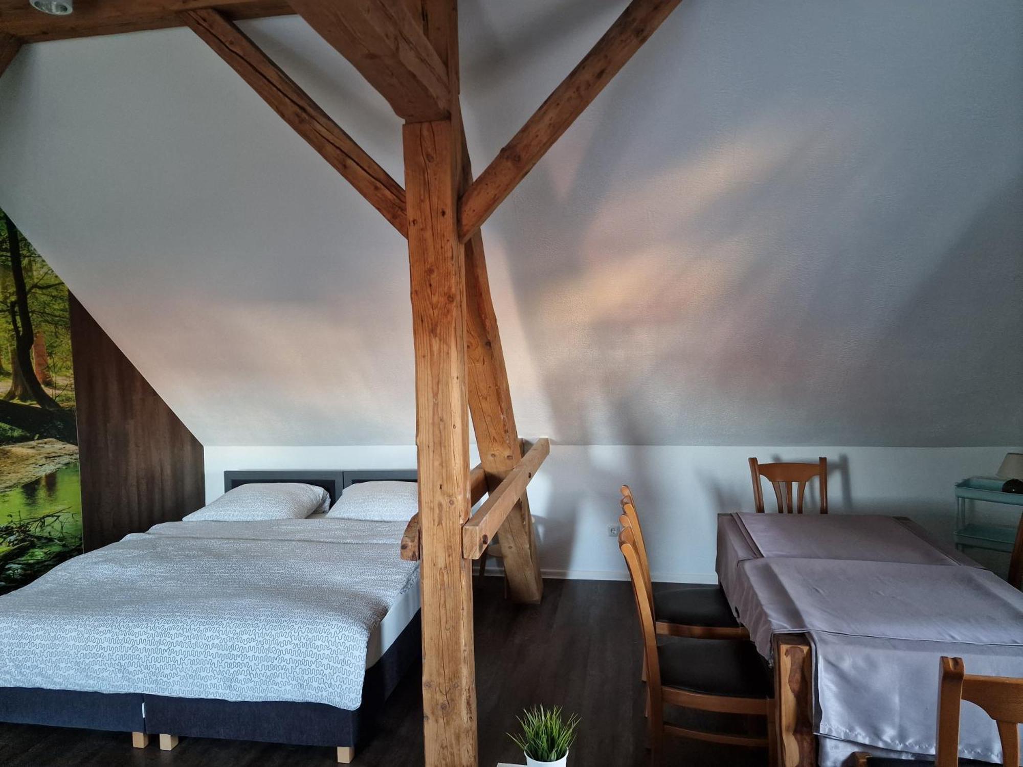 Pension zur Sonne 24/7 Poppenhausen Exterior foto