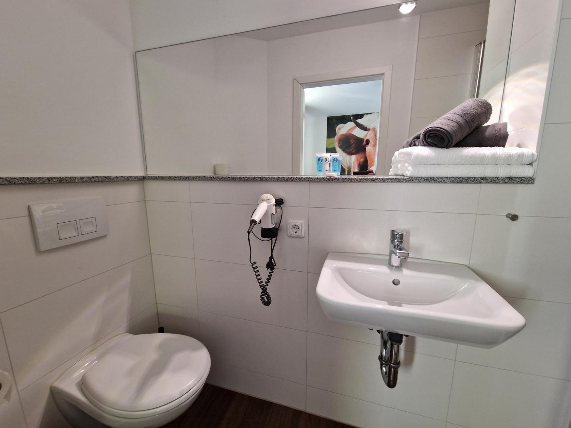 Pension zur Sonne 24/7 Poppenhausen Exterior foto