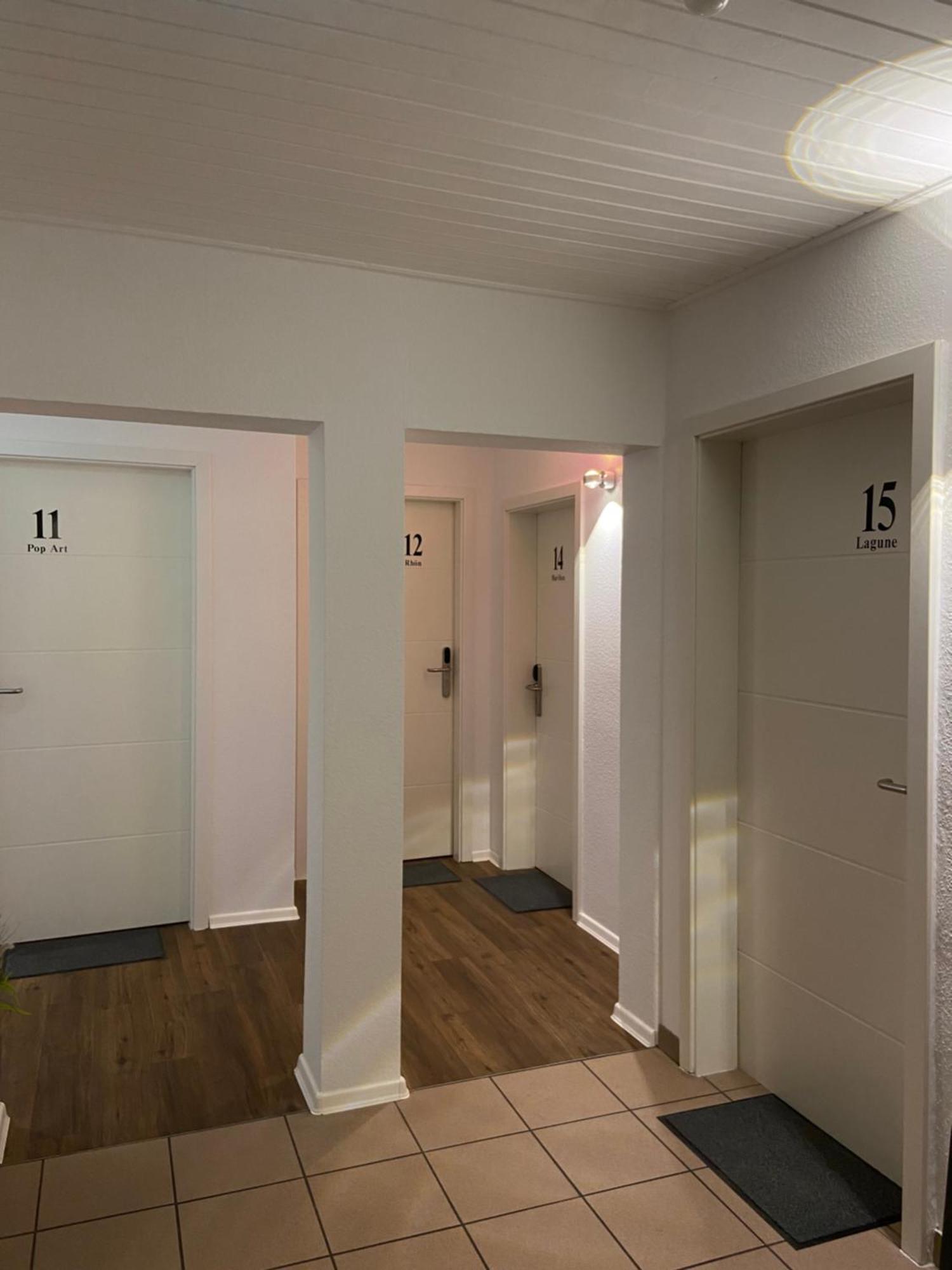 Pension zur Sonne 24/7 Poppenhausen Exterior foto