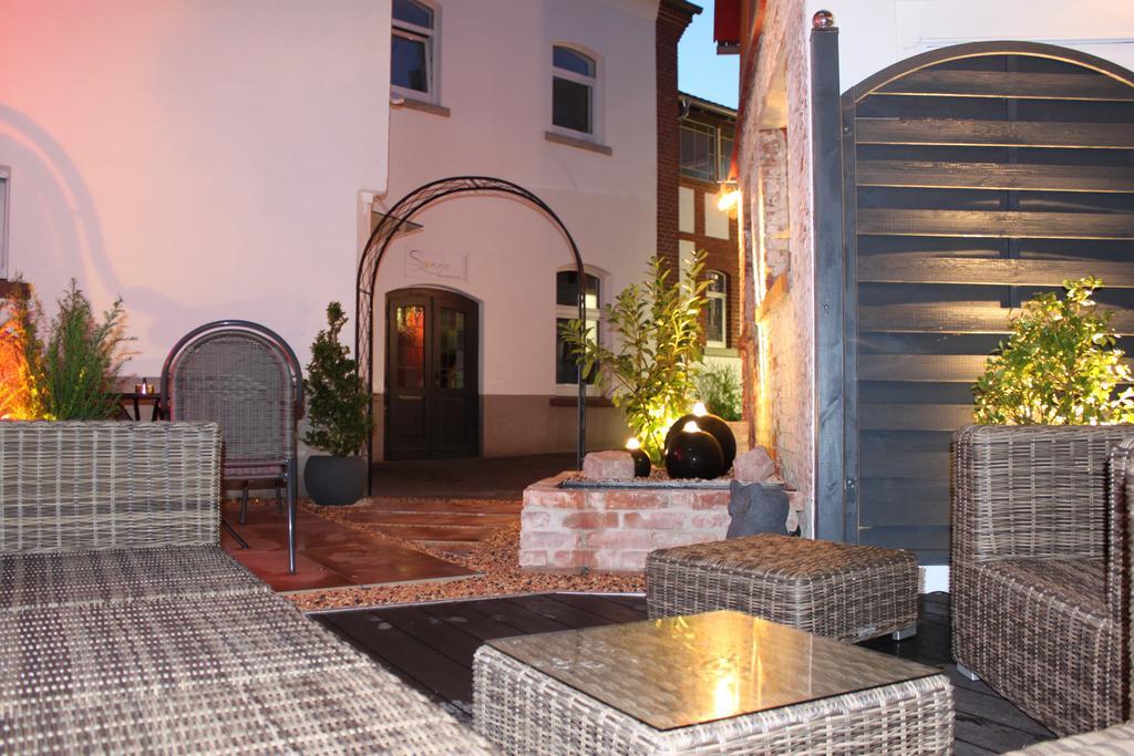 Pension zur Sonne 24/7 Poppenhausen Exterior foto
