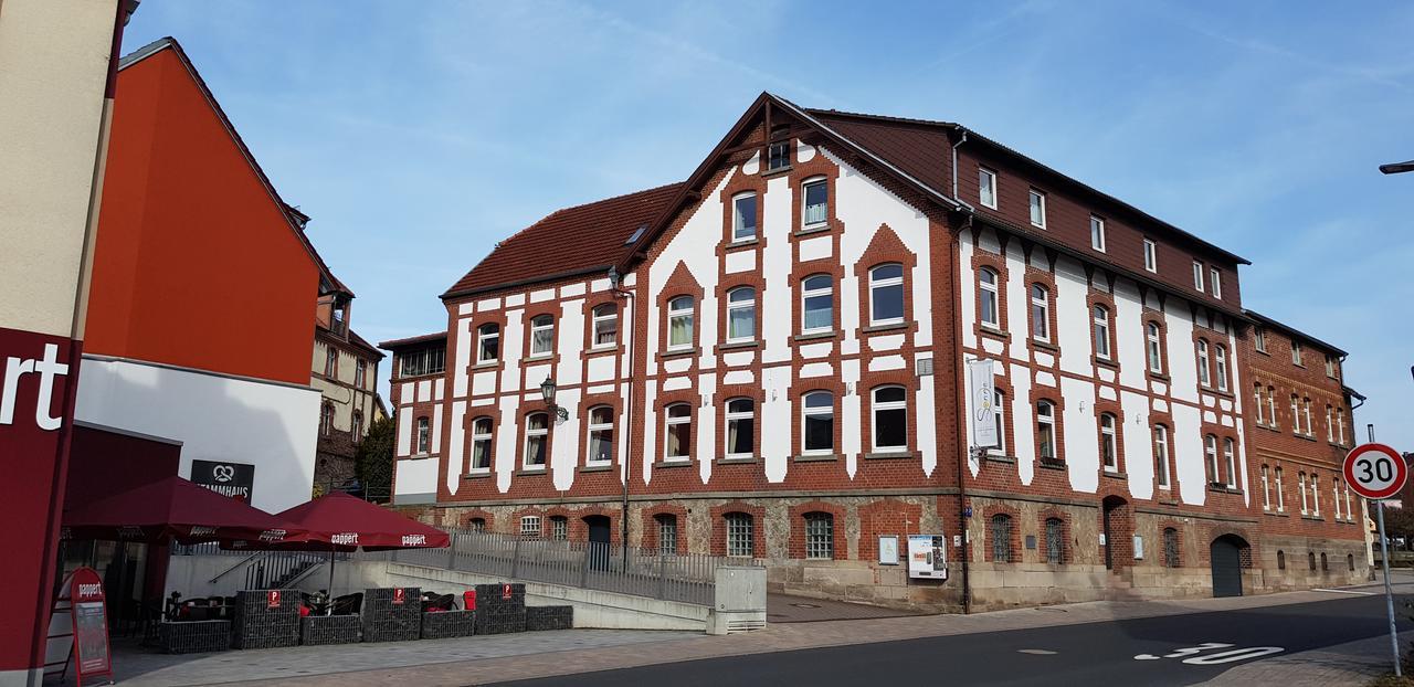 Pension zur Sonne 24/7 Poppenhausen Exterior foto